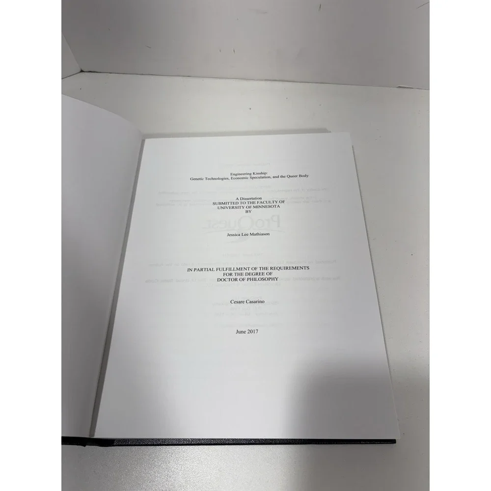 Engineering Kinship Genetic Techn Economic Speculation Queer Body Mathiason Book